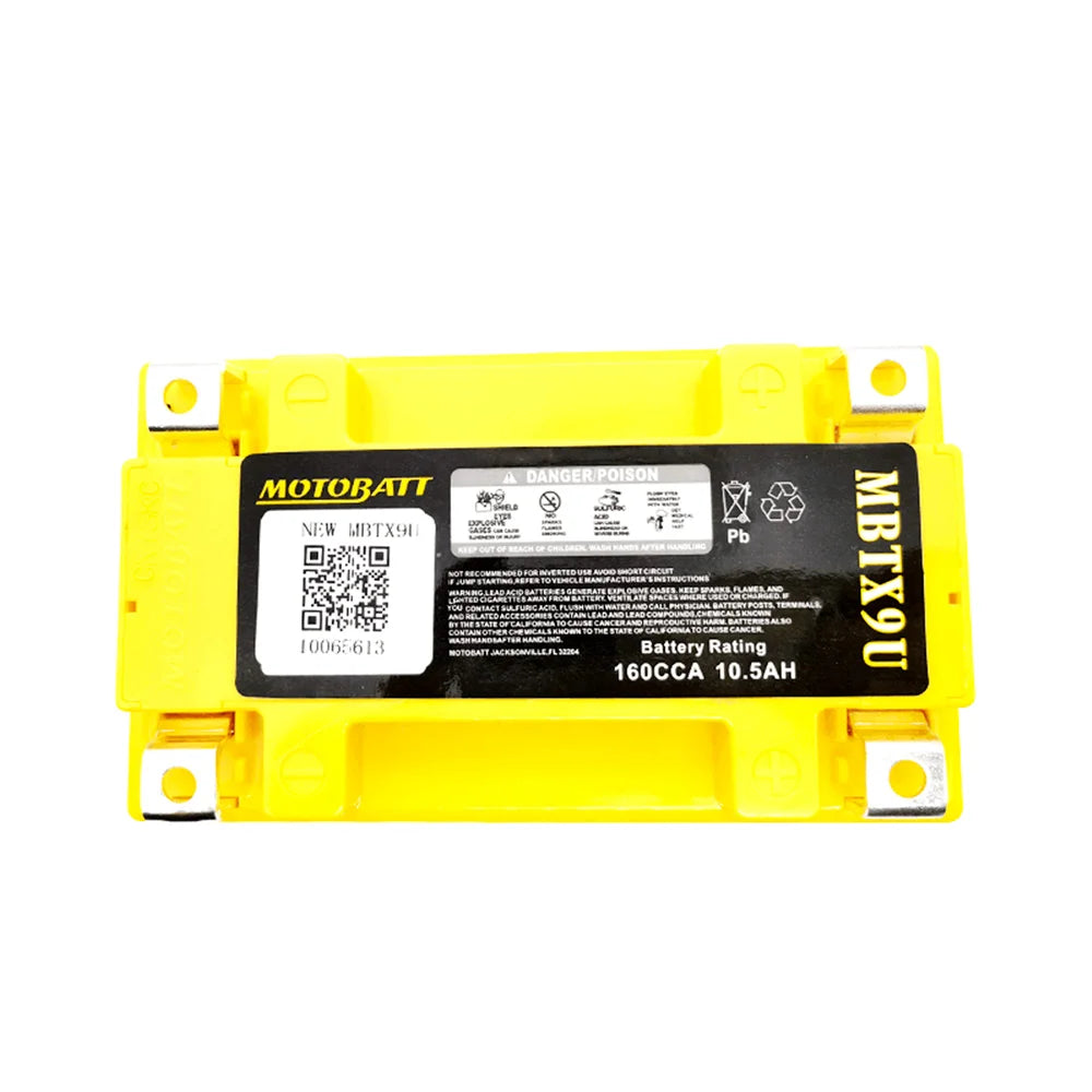 Batería Motobatt MBTX9U AGM
