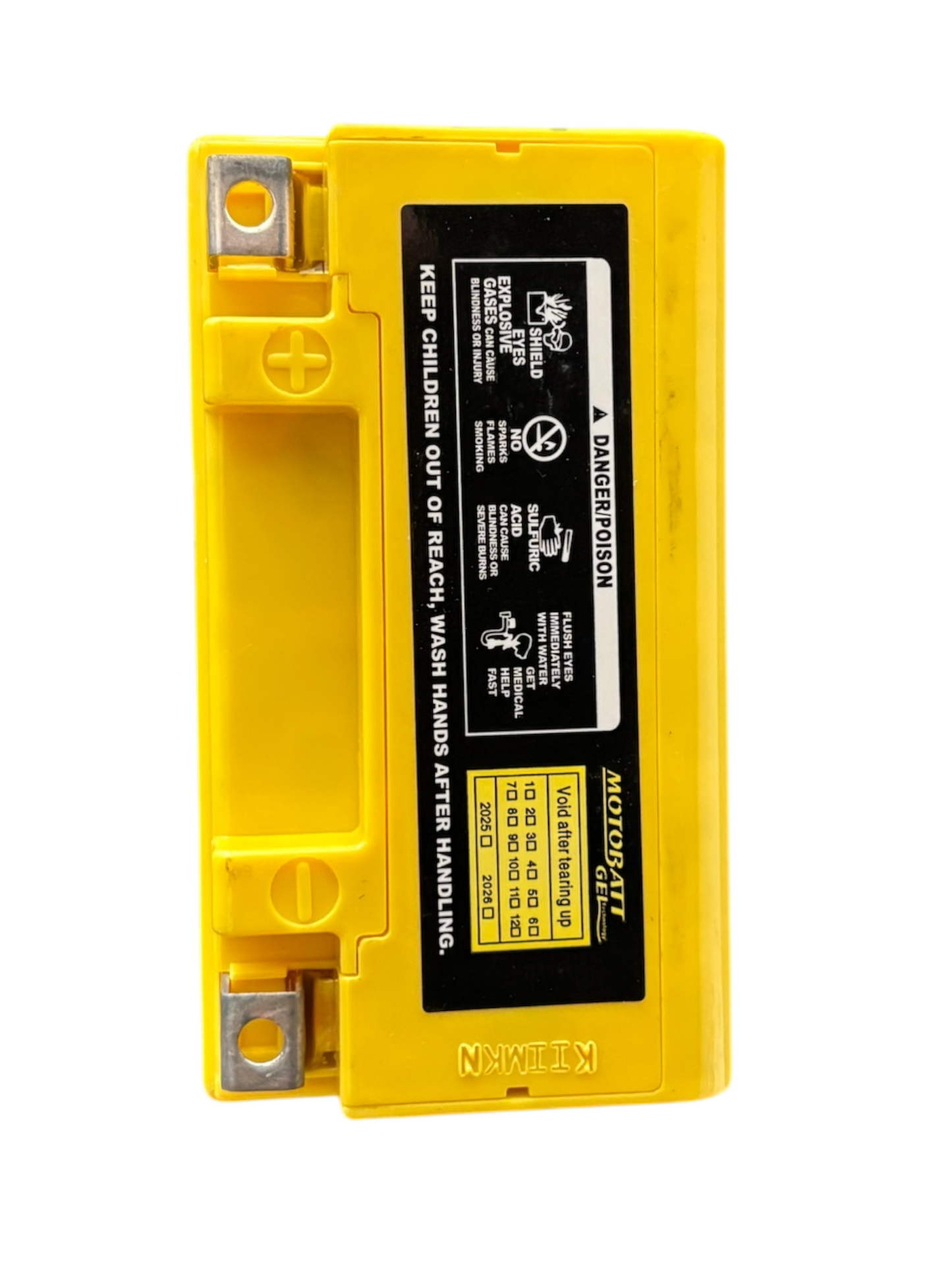 Batería Motobatt MTX7C 12V – Tecnología GEL Sellada y Libre de Mantenimiento