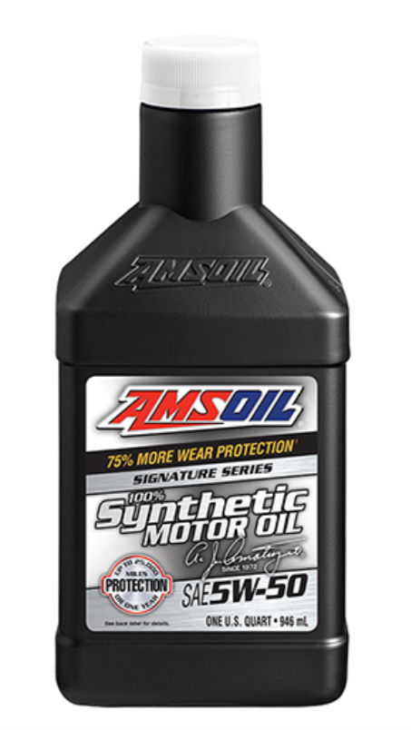 AMSOIL 5W50 SIGNATURE SERIES 100% SINTETICO