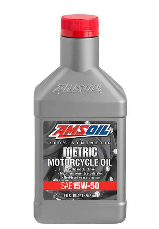 AMSOIL 15W50 METRIC 100% SINTETICO