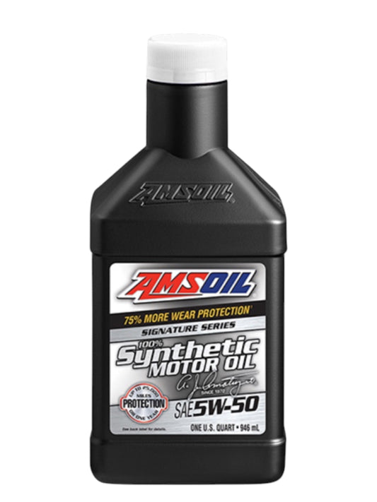 Aceite AMSOIL 5W50 SIGNATURE SERIES 100% SINTETICO