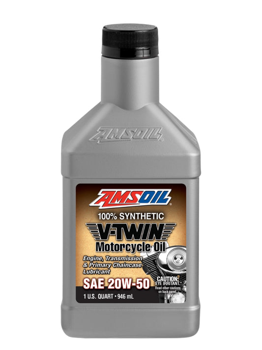 Aceite AMSOIL 20W50 V-Twin 100% SINTETICO