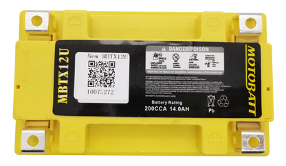 Batería Motobatt MBTX12U AGM