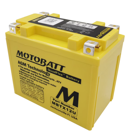 Batería Motobatt MBTX12U AGM