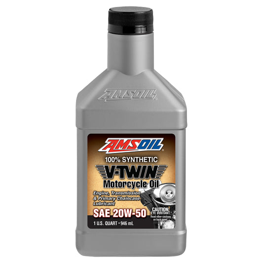 Aceite AMSOIL 20W50 V-Twin 100% SINTETICO