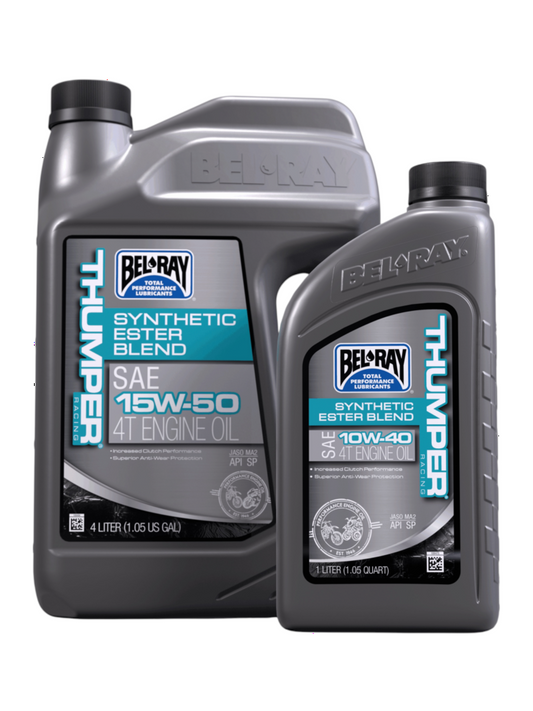 Aceite BELRAY Thumper Racing 10W-40 y 15W-50